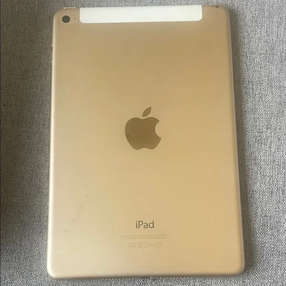 Apple iPad 64GB gold mini 4 Sleek Design Powerful Performance WiFi and cellular